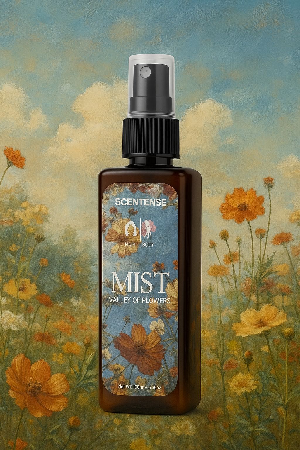 Valley of Flowers Hair & Body Mist (100ml)